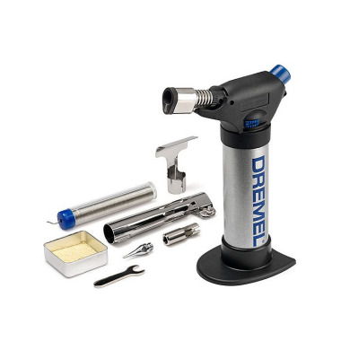 Bosch DREMEL® Butangas-Lötlampe Versaflame 2.200-4, max. Brennzeit 75 min , 4 Zubehöre F0132200JA