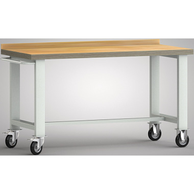 KLW Mobilt professionelt arbejdsbord - 1500 x 700 x 845 mm L x B x H WP800N-1500M45-X1890