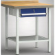 KLW Professionelt arbejdsbord - 750 x 700 x 845 mm L x D x H WP005N-0750M45-E7003