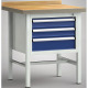 KLW Professionelt arbejdsbord - 1500 x 700 x 845 mm L x D x H WP058N-0750M45-E7022