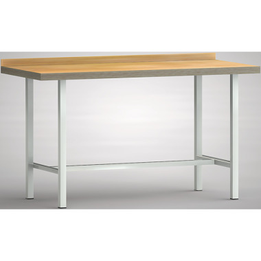 KLW Professionelt arbejdsbord - 1500 x 700 x 905 mm L x D x H, (ERGO-version) WP001E-1500M45-X7000