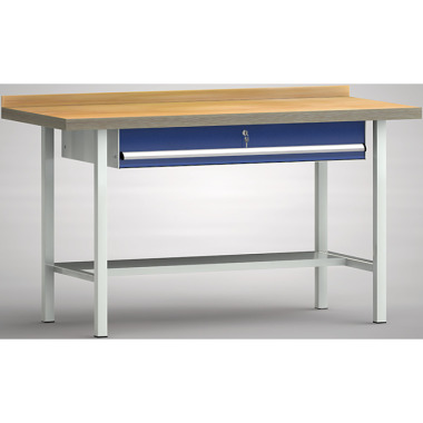 KLW Professionelt arbejdsbord - 1500 x 700 x 905 mm L x D x H (ERGO-version) WP003E-1500M45-E0001