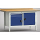 KLW Professionelt arbejdsbord - 1500 x 700 x 905 mm L x D x H, (ERGO-version) WP177E-1500M45-E7027