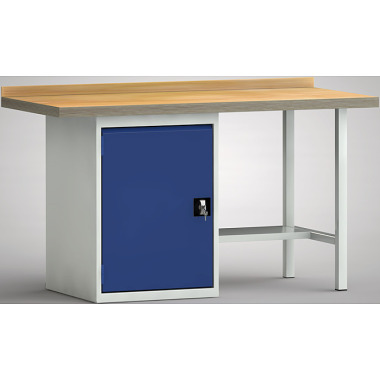 KLW Professionelt arbejdsbord - 1500 x 700 x 845 mm L x D x H WP184N-1500M45-X7020