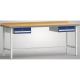 KLW Professionelt arbejdsbord - 2000 x 700 x 905 mm L x D x H, (ERGO-version) WP001E-2000M45-E7004