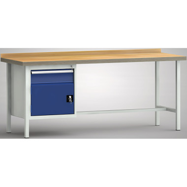 KLW Standard arbejdsbord - 2000 x 700 x 900 mm L x D x H (ERGO-version) WS116E-2000M40-E1681