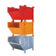 BAUER Materialecontainer BBM 500, malet, RAL 2000 gul-orange 4511-30-0000-1