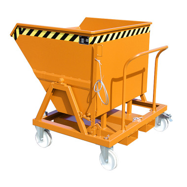 BAUER Container KS 550, malet, RAL 2000 gul-orange 4541-16-0000-1