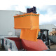 BAUER Hængslet gulvcontainer SB 1500, malet, RAL 2000 gul-orange 4417-16-0000-1