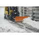 BAUER Sne-skubber SCH-L 1500, malet, RAL 2000 gul-orange 4428-80-0000-1