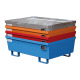 BAUER Opsamlingsbakke AO-2, malet, RAL 2000 gul-orange 4447-10-1000-1