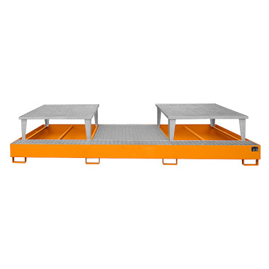 BAUER Opsamlingsbakke AWA 32, malet, RAL 2000 gul-orange 4402-82-0000-1