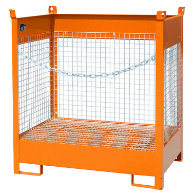 BAUER Tromlestabel FSP-2 D, malet, RAL 2000 gul-orange 4442-07-0000-1