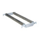 BAUER Stikbar hjulholder, galvaniseret 4423-07-0000-7