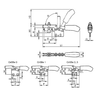 AMF T-slidsskrue DIN787 8 M27x32x315 87809