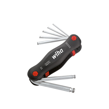 Wiha Multitool PocketStar Sekskant med kuglehoved MagicRing, med 7 dele, SB-version med ophæng med euro-hul (23033)