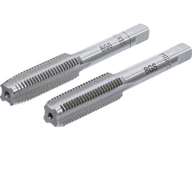 BGS Tap sæt | Starter & Plug Tap | M12 x 1,5 mm | 2 stk. 1900-M12X1.5-B