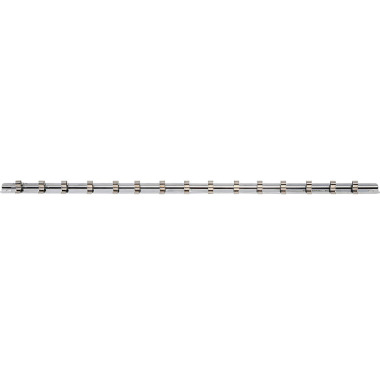 BGS Sokkelskinne med 15 clips | 6,3 mm (1/4”) 2120