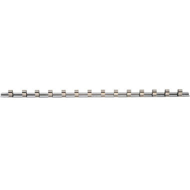 BGS Socket Rail med 15 clips | 10 mm (3/8”) 2330