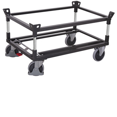 VARIOfit Chassis med 2 vinklede rammer, RAL 7016 Udvendige mål: 870 x 670 x 720 mm (B/D/H) sw-870.113/AG