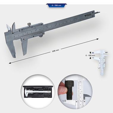 Brilliant  Messschieber, 0 - 150 mm BT114902