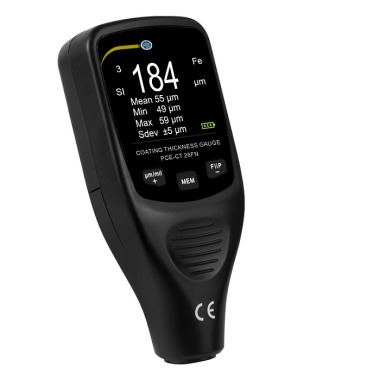 PCE Deutschland Material Thickness Gauge PCE-CT 26FN | 0 ... 1250 µm | Accuracy: ±(3% + 2 µm) or ±(3% + 0.1 mils)