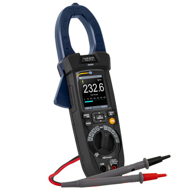 PCE Deutschland PCE-CTI 10 Current Clamp Multimeter 100,000 MW | CAT IV 600 V, CAT III 1000 V, CAT II 1500 V | 0-1500 V AC/DC