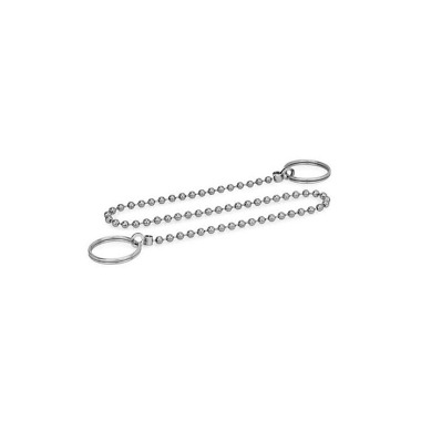 Ganter Ball Chains, Stainless Steel, with 2 Key Rings 111.5-200-14