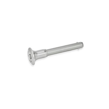 Ganter Ball Lock Pins, Pin Stainless Steel, AISI 630 113.10-20-60