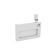 Ganter Latches with Gripping Tray, Operation with Socket Key 115.10-DK-10-2-SR