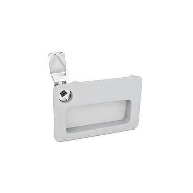 Ganter Latches with Gripping Tray, Operation with Socket Key 115.10-DK-13-1-SR