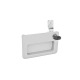 Ganter Latches with Gripping Tray, Operation with Key, Lockable 115.10-SC-10-2-SR