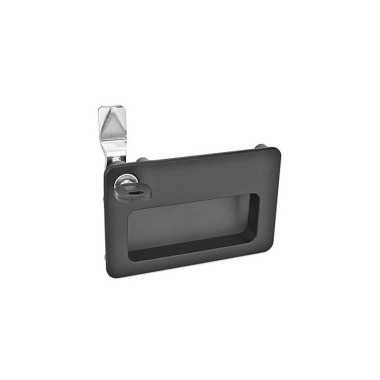 Ganter Latches with Gripping Tray, Operation with Key, Lockable 115.10-SC-42-1-SW