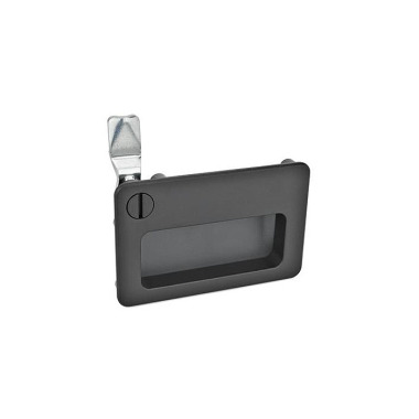 Ganter Latches with Gripping Tray, Operation with Socket Key 115.10-SCH-45-1-SW