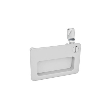 Ganter Latches with Gripping Tray, Operation with Socket Key 115.10-SCH-6-2-SR