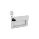 Ganter Latches with Gripping Tray, Operation with Key, Lockable 115.10-SU-10-1-SR