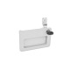 Ganter Latches with Gripping Tray, Operation with Key, Lockable 115.10-SU-10-2-SR