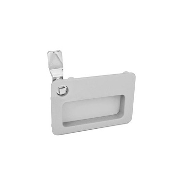 Ganter Latches with Gripping Tray, Operation with Socket Key 115.10-VK7-10-1-SR