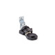 Ganter Latches, Small Type, Housing Collar Black, with and without Lock 115.1-SCK-19,5-SW