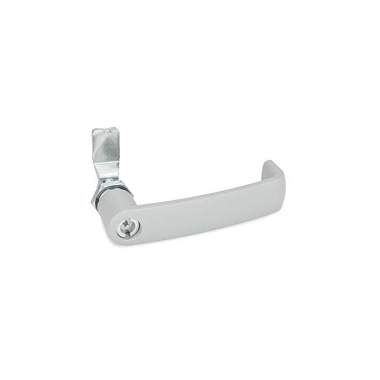 Ganter Latches with Cabinet U-Handle, Operation with Socket Key 115.7-VDE-10-SR