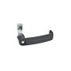 Ganter Latches with Cabinet U-Handle, Operation with Socket Key 115.7-VK7-10-SW