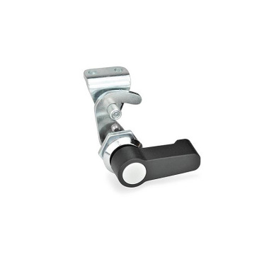 Ganter Hook-Type Latches, with Operating Elements 115.8-HG-18-H1-CR-2