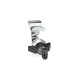 Ganter Hook-Type Latches, with Operating Elements / Operation with Key, Lockable 115.8-SCK-18-H1-CR-2