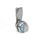 Ganter Latches, Stainless Steel, Operation with Socket Keys, Protection Class IP 69k 115-AZ13-28-A4