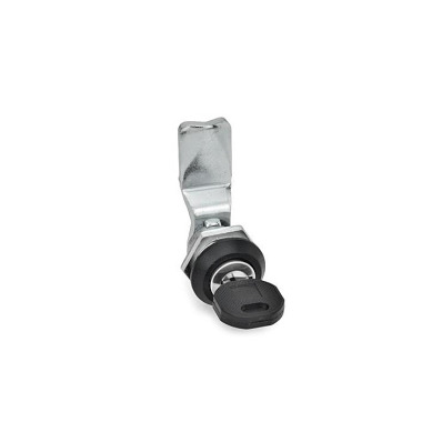 Ganter Latches with Operating Elements, Lockable, Housing Collar Black Powder Coated 115-SC-10-SW