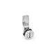 Ganter Latches, Stainless Steel , Operation with Socket Key 115-SCH-22-NI