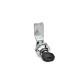 Ganter Latches, with Operating Elements, Lockable, Housing Collar Chrome Plated 115-SU-13