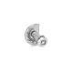 Ganter Latches, Stainless Steel, with Operating Element or Operation with Socket Key 119-VK7-A7-NI