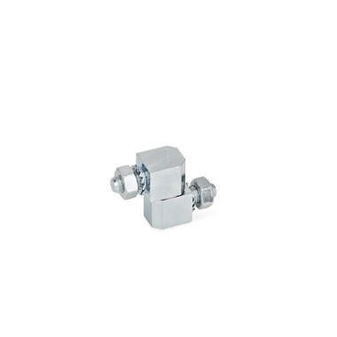 Ganter Hinges, Steel, Consisting of Two or Three Parts 129-16-Z