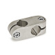 Ganter Two-Way Connector Clamps, Stainless Steel 131-B12-B12-2-NI